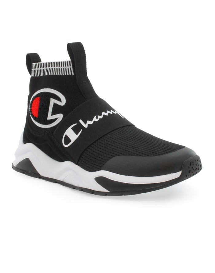 Champion Mens Sneakers NZ - Rally Pro Black ( 2164-TKCYF )